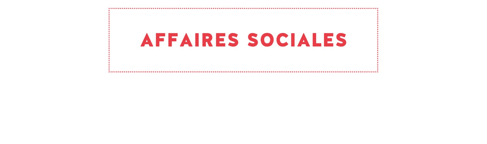 Vivre ensemble affaire sociale 1