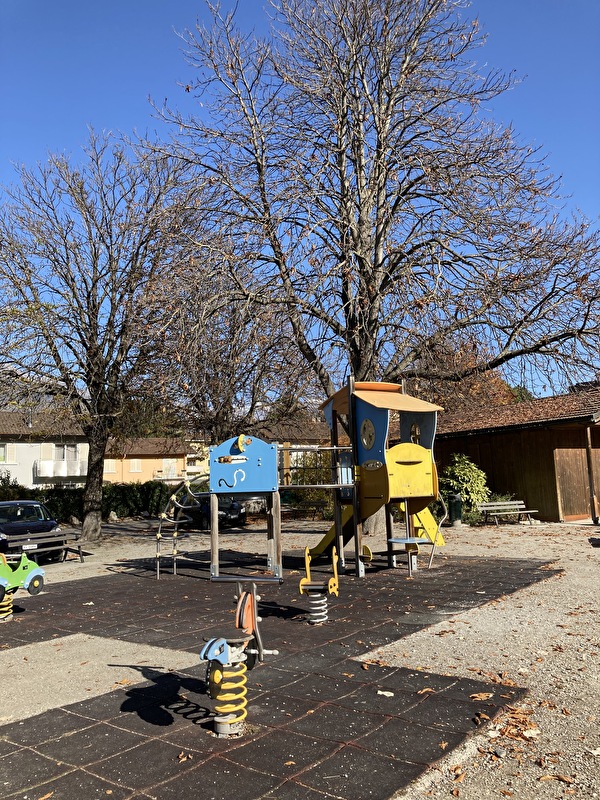 Jardin public à la place de la Meunière