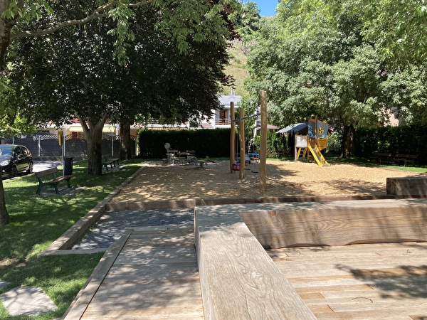 Jardin public à la rue des Dailles