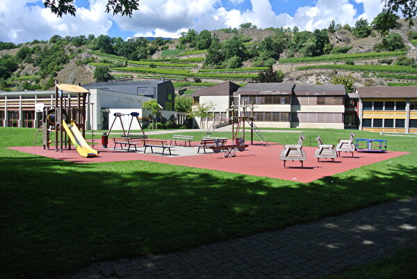 Jardin public à Châteauneuf