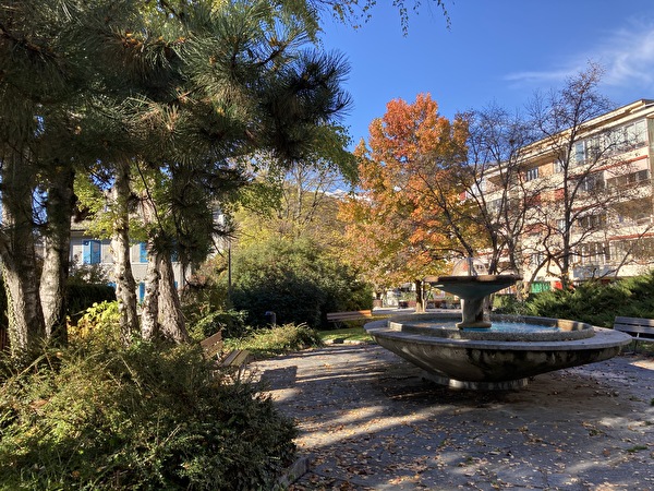 Jardin public à la Matze