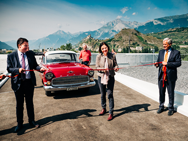 Inauguration le 27 août 2019 du parking de l'hôpital