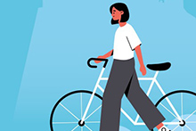 Carte itinéraires vélos