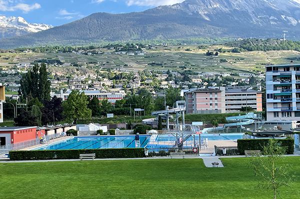 Piscine olympique de plein air de la Blancherie