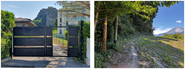 Ouverture du chemin du Cimetière