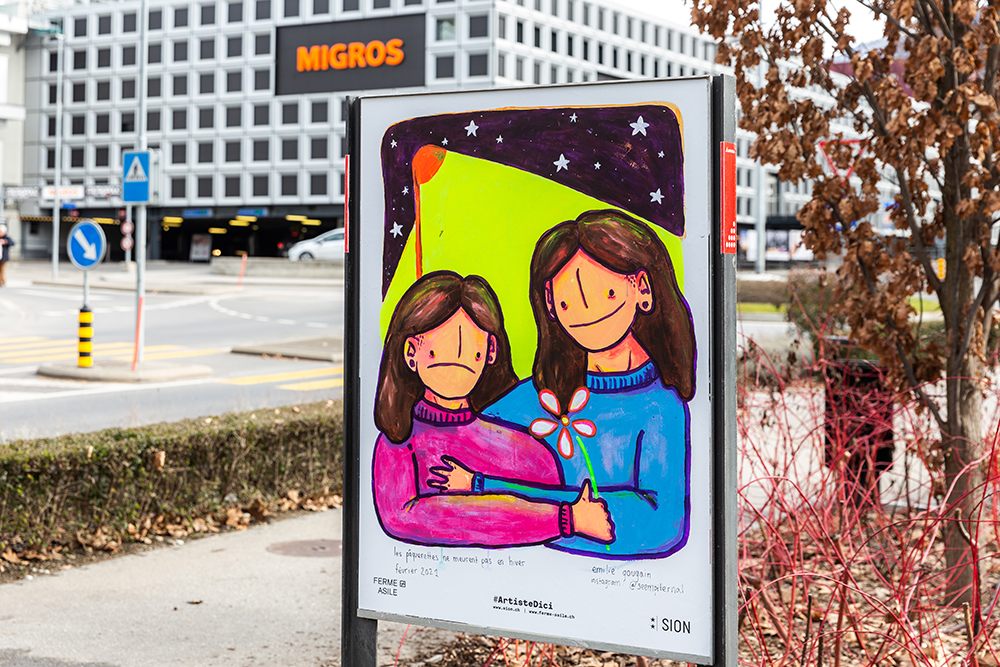 Emilie Gougain
les pâquerettes ne meurent pas en hiver, 2021, acrylique