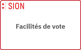 Facilités de vote