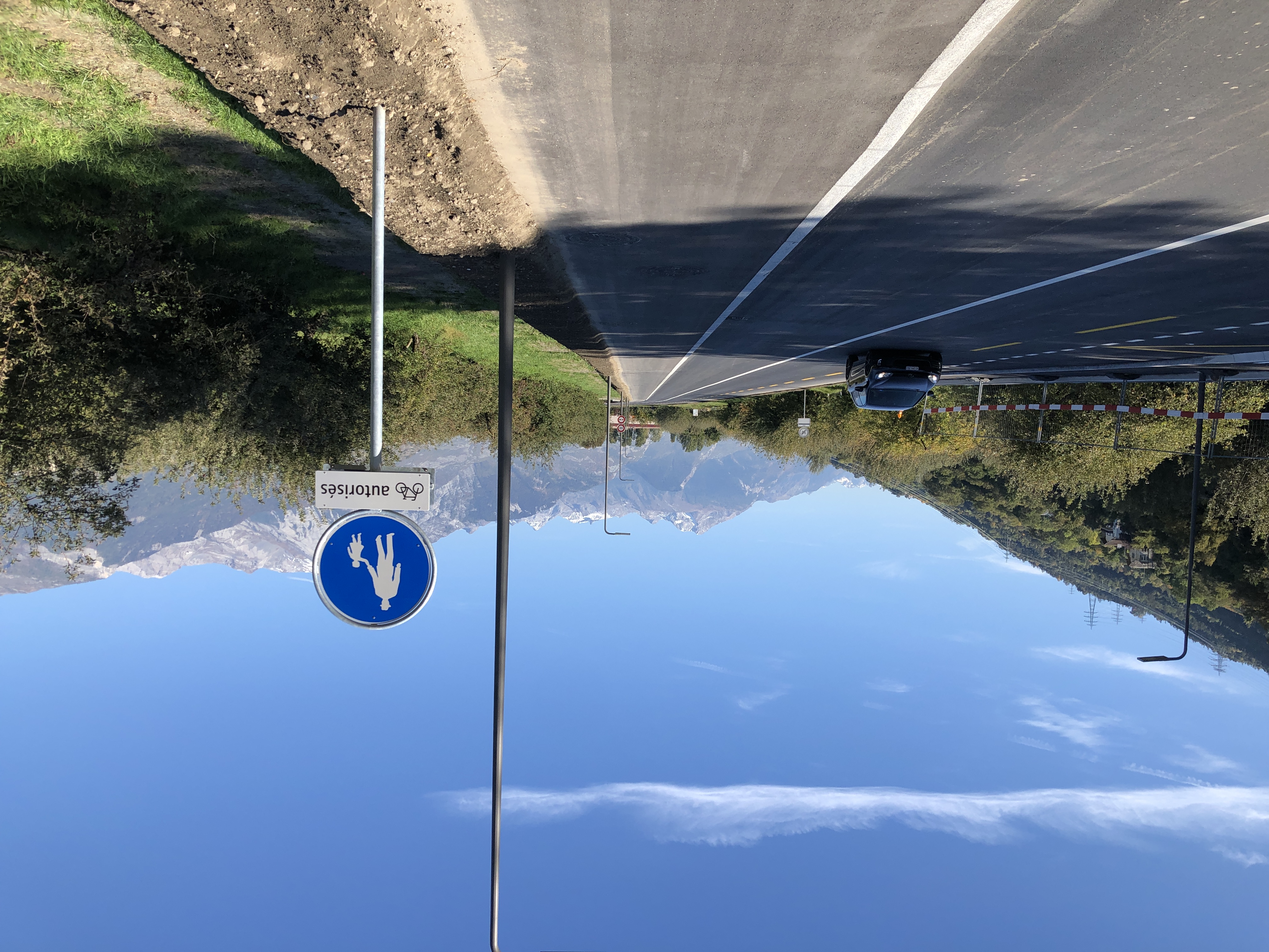 Aménagements cyclables - Route de Bramois Ouest  