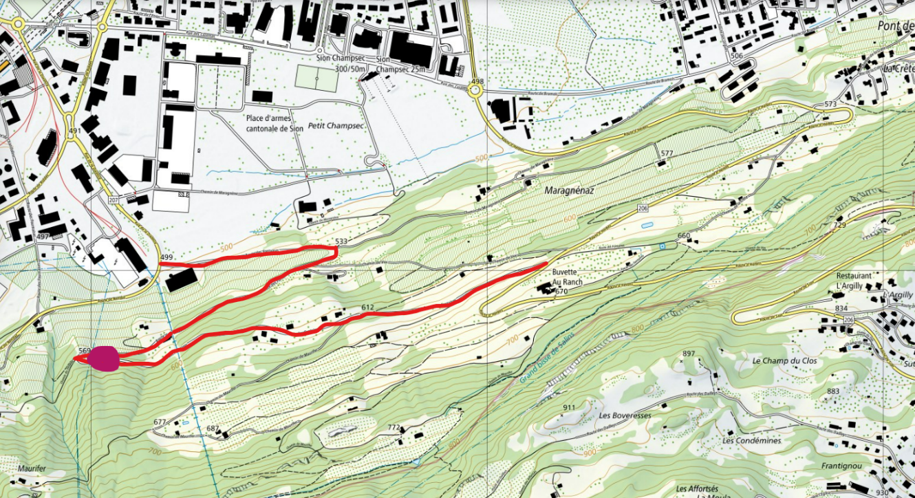 Route des Fontaines