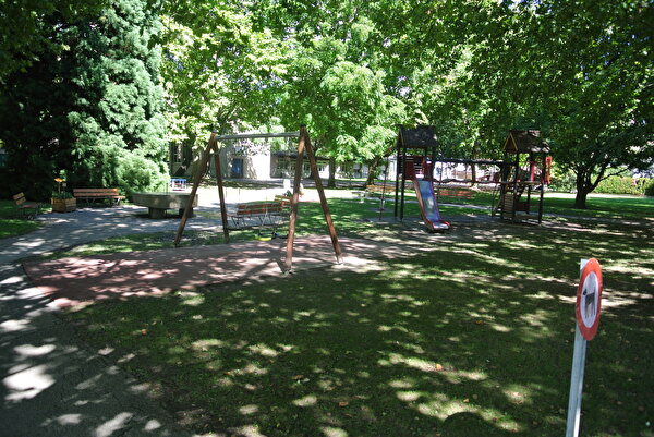 Jardin public à Pont-de-la-Morge
