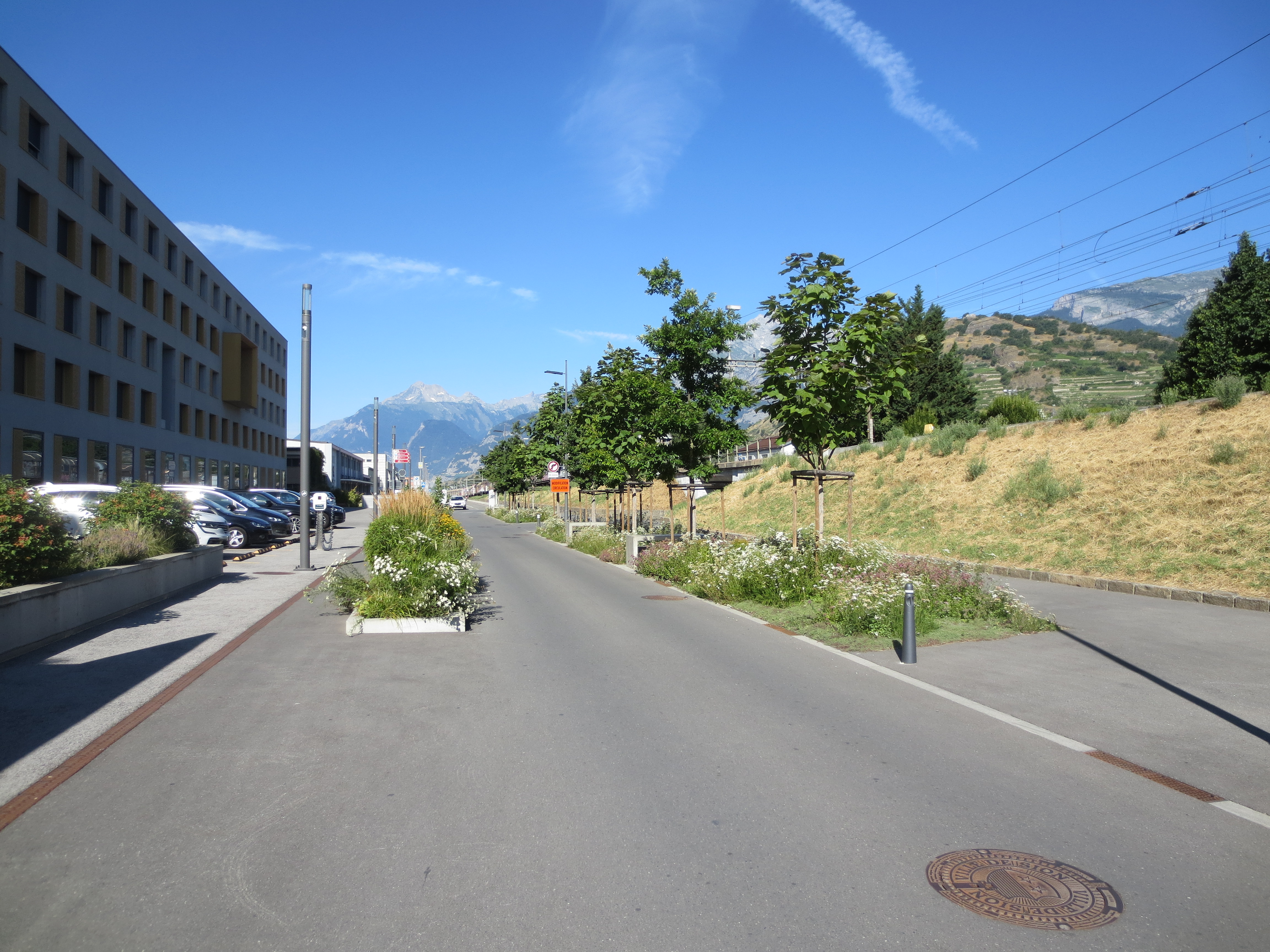 Rue de la Blancherie ouest – Une entente entre l’eau et la végétation