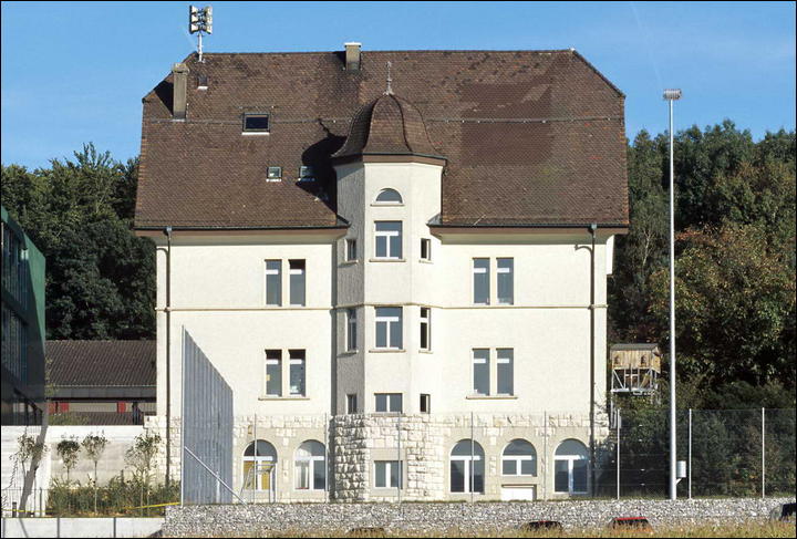 Der Kindergarten - erbaut im Jahre 1922