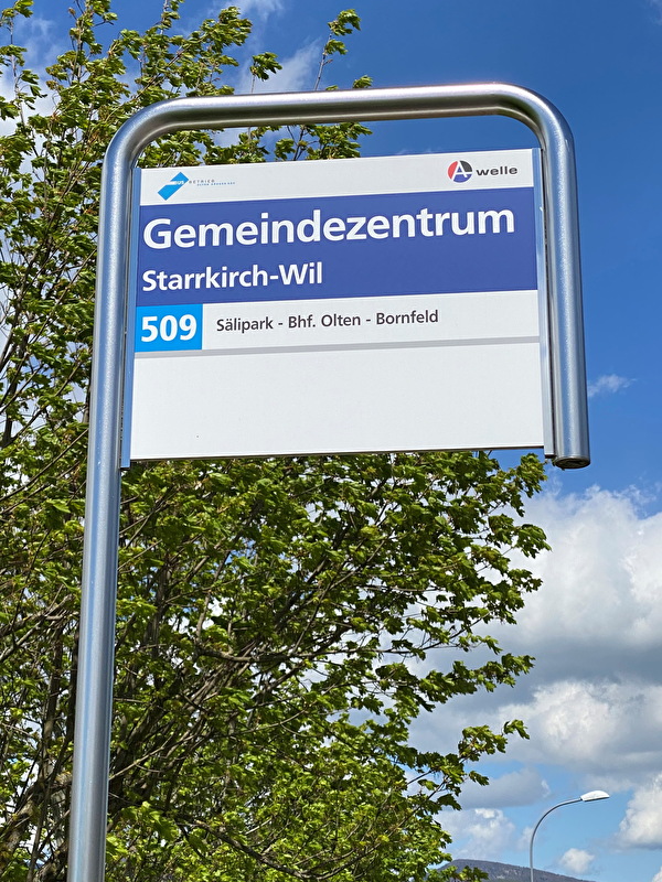 Bushaltestelle untere Schulstrasse