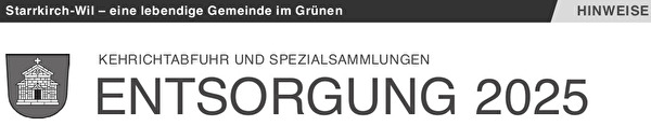 Entsorgungshinweise