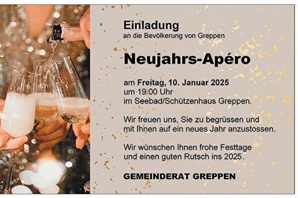 Neujahrs-Apéro