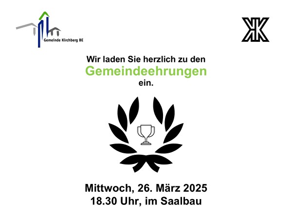 Gemeindeehrungen