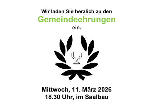 Gemeindeehrungen