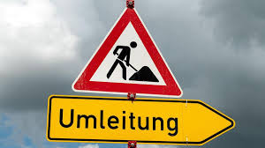 Vorübergehende Verkehrsanordnung Mülibachstrasse