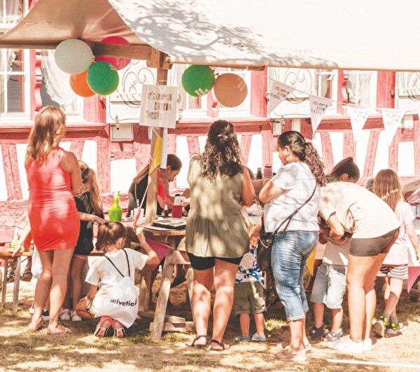 Am Strassenfestival Amriswil wird auch abseits der Bühne ein Programm für die ganze Familie geboten.