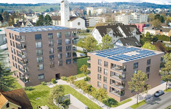 Die Überbauung «Vivo» an der Freiestrasse ist eines der aktuellen Bauprojekte der Hess Investment AG.