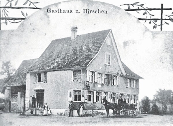 Das einstige Gasthaus zum Hirschen in Köpplishaus wurde um 1600 erbaut.