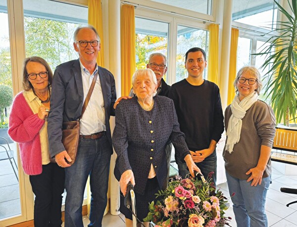 Maria Hutter feierte am 3. November ihren grossen Geburtstag.