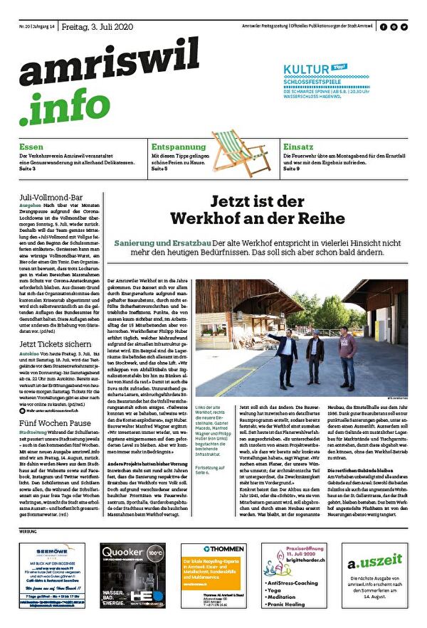 amriswil.info vom 03.07.2020