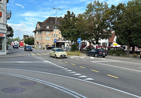Lösungsansätze für das Verkehrsproblem sind unter anderem Ziele des Agglomerationsprogramms