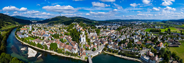 Aarburg Luftansicht