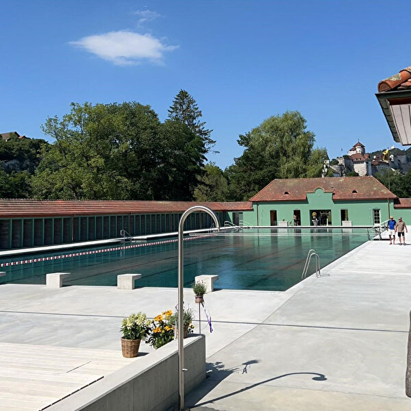 Renoviertes Schwimmbad Aarburg