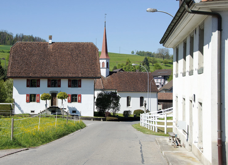 Dorf Uezwil