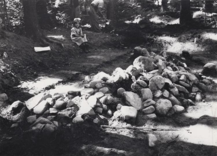 Ausgrabung Zigiholz Mondsichel 1926
