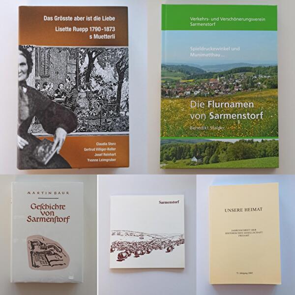Collage Bücher zum Verkauf