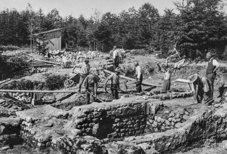 Murimooshau Ausgrabung 1927
