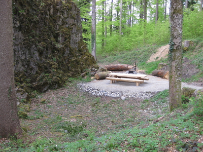 Heidenhübelstein mit Brötliplatz
