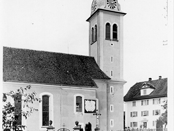 Historische Ansicht katholische Kirche von 1933