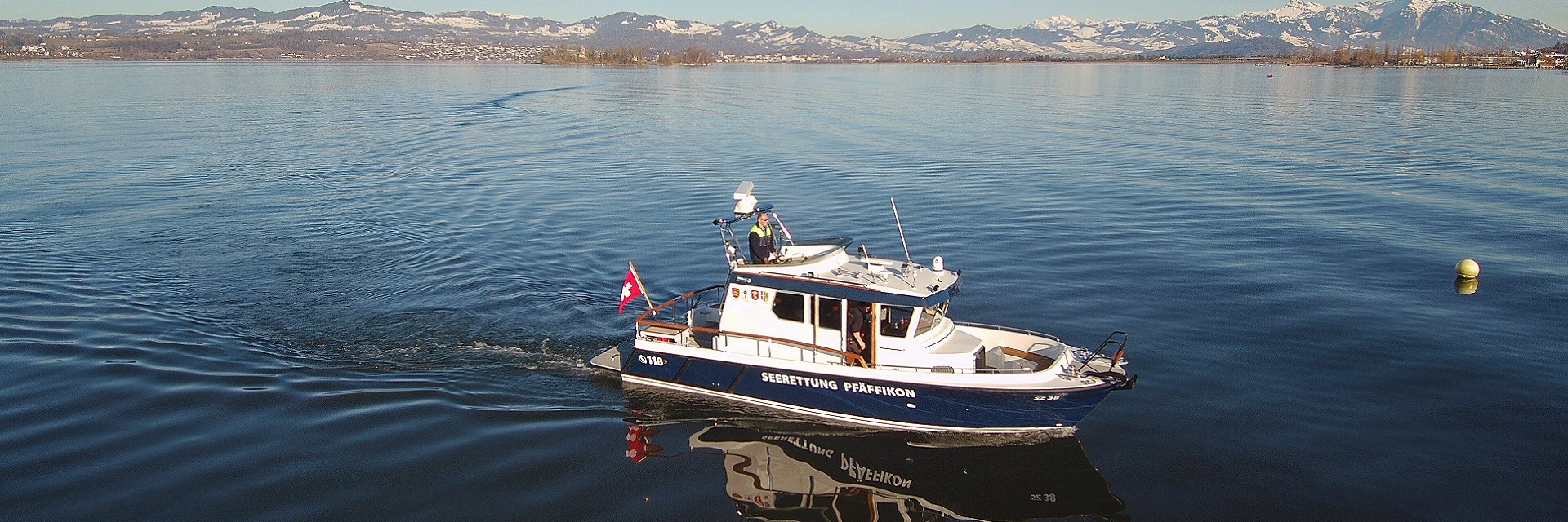 Seeretterboot auf Zürichsee