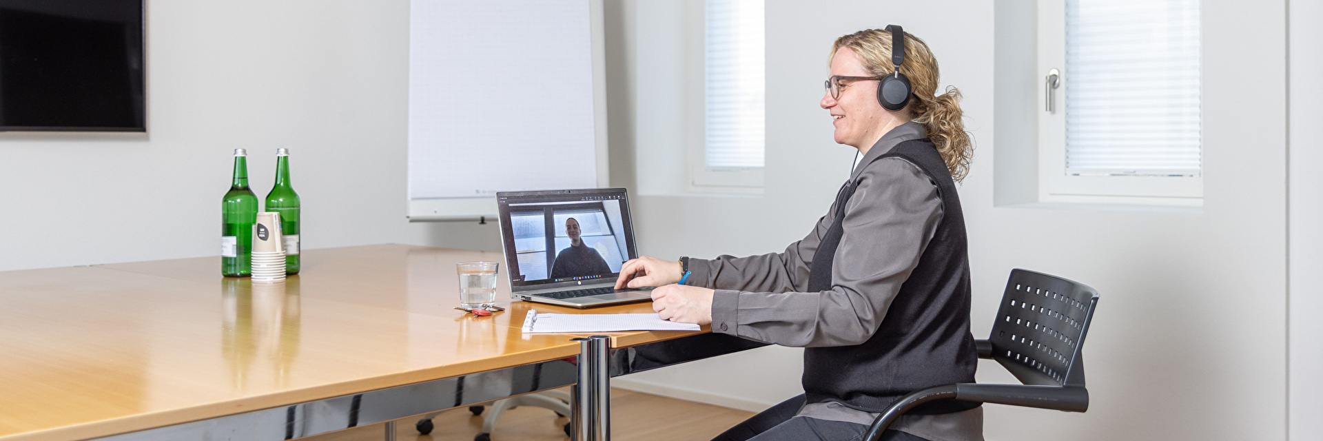 HR Leiterin im online Interview