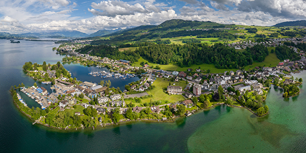 Luftbild Gemeinde Freienbach