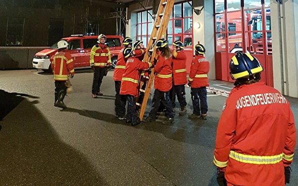 Jugendfeuerwehr im Einsatz