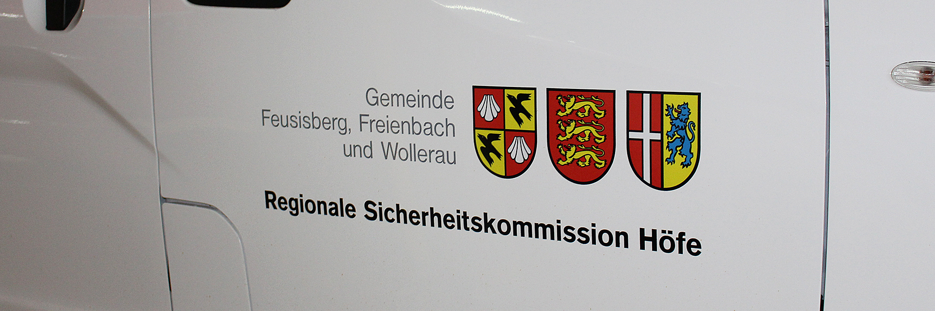 Auto der regionalen Sicherheitskommission