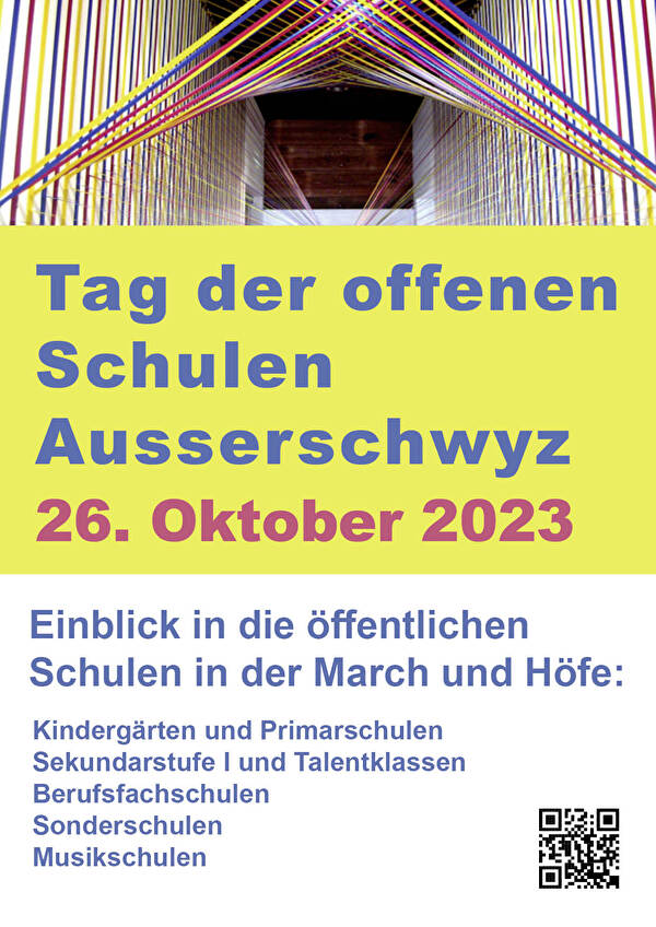 Tag der offenen Schulen Ausserschwyz