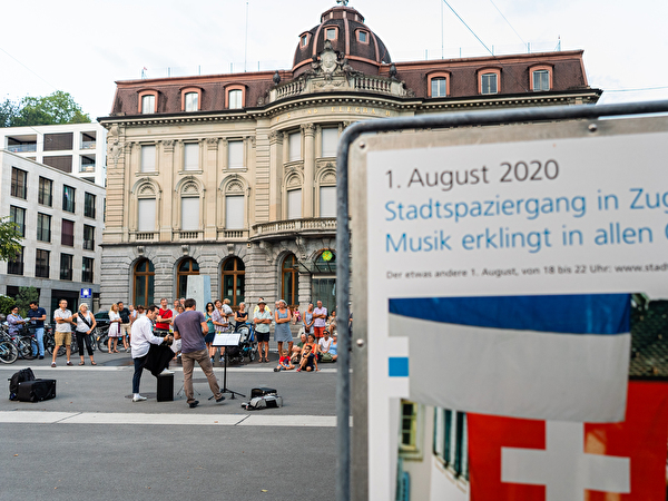 Konzert auf Postplatz