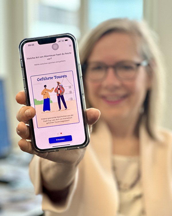 CityBot-App der Stadt Zug
