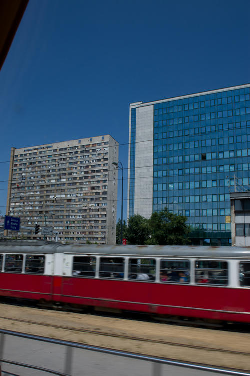 mit der alten Strassenbahn aus Washington
