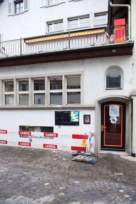 Die Liegenschaft Kirchenstrasse 7 vor der Sanierung.