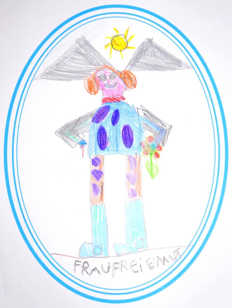 gezeichnet von Juliana Panarese, 6 Jahre