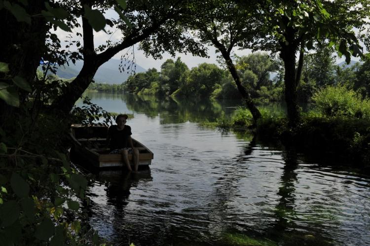 Heisst wie er ist: der Fluss Una ist einzigartig.