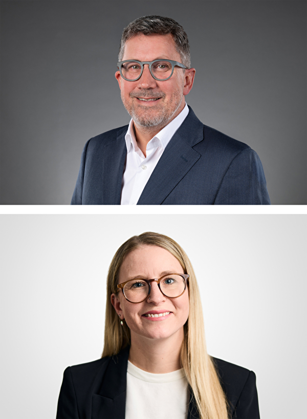 Wolfgang Daniel und Dominique Sélébam