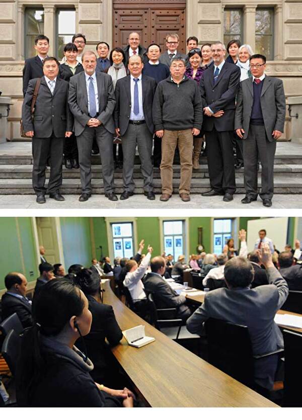 Bild mongolendelegation